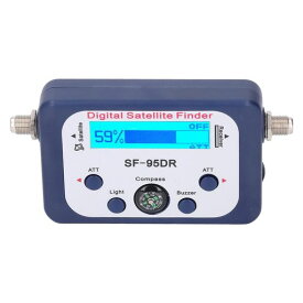 アンテナレベルチェッカー デジタル衛星信号ファインダー 950-2150MHz LCDディスプレイバックライト付き ポータブル 衛星ファインダー