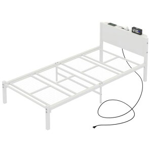 LunarLightX`[pCvxbhxbht[97.5s21170.5cm̂ÉVObedframeRZgtLEDCgt{ItʋCϋvω׏d400kgxbh[gȒP