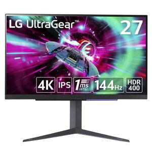 LGQ[~Oj^[UltraGear27GR93U-B27C`/PCQ[AƒpQ[/4K(3840x2160)/A`OA/144Hz/IPS1ms(GTG)/FreeSyncTM