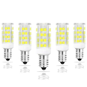 E14 LED �d�� 4W E14���� �d�� 40W�n���Q�������v����, �ȃG�l ���P�x350LM �S�����L�z�� ���� �����F 6000K,�g���R�����v�̌����A�����W�t�[�h�̌��� (5����)