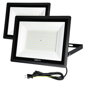 XIMEITOLED������200W�����F6500K23000LMIP66�h��120°�L�p���[�N���C�g��Ɠ��H���p�Ŕ��O�����ԏ�q�ɏƖ��D���p�����E���O��ƑΉ�1.8m�R�[�h100-240V�Ή����J�E����Ή�2�Z�b�g