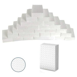 �����~���X�|���W �Z�b�g �����~�����ۂ� �Ɩ��p ���k melamine sponge 2�{���k�^�C�v �R�� ��܂���Ȃ� ������/�䏊/����/�L�b�`��/�����C�|���p�X�|���W �L���[�u ���ꗎ�Ƃ� �z���C�g (10�c