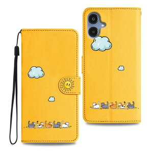 GalaxyA255G�P�[�X�蒠�^�ϏՌ��d�l-�T���X��GalaxyA255G�P�[�X�蒠�^�X�^���h�@�\&�J�[�h���[�t�����^�y�ʂ��P�[�X�����L�f�U�C��Samsung�M�����N�V�[A255G/SC-53F-�C�G���[