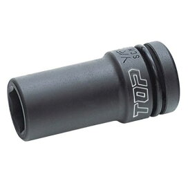 トップ工業(TOP)インパクト用ディープソケット対辺21mm全長60mm6角仕様差込角4分角PT-421L燕三条日本製※5個入