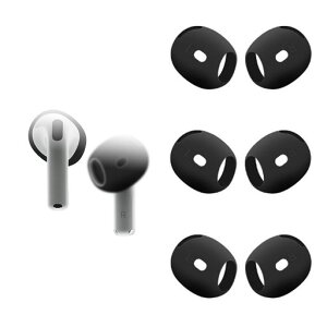 Adhiper [3�g]for AirPods 4�C���[�s�[�X�������闎���h�~�C���[�s�[�X�����\ �Չ���/�t�B�b�g��/�E���h�~ 2024 �V���R�[�����C���z�� �J�o�[(�u���b�N)