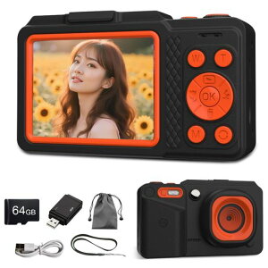 �f�W�^���J����7200����f�f�W�J��4K2.8�C���`�X�N���[��64GB�}�C�N��SD�J�[�h�t��16�{�f�W�^���Y�[���I�[�g�t�H�[�J�X�ߐڎB�e�莞�B�eLED���C�g���B��E�F�u�J�����R���p�N�gVlog�J�������c