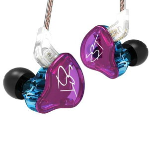 KZ ZST 1BA 1DD �C���C���[�C���z�� �N���A�n�C�t�@�C���j�^�[�C���t�H�� �L���X�|�[�c�Q�[�~���O�C���z�� �~���[�W�V�����E�̎�E�I�[�f�B�I�t�@������ (�}�C�N�t��-3.5mm, �J���t��)