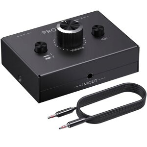 PROZOR3.5mm�I�[�f�B�I�X�C�b�`���[�o����2����1�o��/1����2�o�͊O���d���s�v�v���O&�v���C���ʒ����~���[�g�@�\���{��������t��