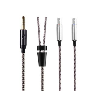 6N�P�������E�⃁�b�L Sennheiser �[���n�C�U�[ HD800 HD800s HD820 �Ή��A�b�v�O���[�h�E�P�[�u���y�v���O 4.4mm 5�� �o�����X�z�r�o�{ Dharma D1000 �Ή� �����p ���P�[�u�� �w�b�h�t�H�� �P�[�u��