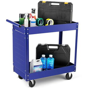 Garvee �Ɩ��p �c�[���J�[�g 2�i ���|�� �ω׏d250kg �L���X�^�[ �L�E�{�[�h�t�� �H�� �q�� �����e�i���X ���� �H����[ �u���[