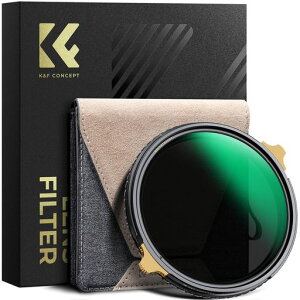 K&F CONCEPT 82mm 2in1���@�\ �t�B���^�[ ��ND CPL �^�J��
