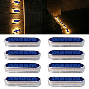 DetarZinLED�\�[���[���C�g���O�K�[�f�����C�gIP68�h��30LED�g�F�\�[���[���O�K�i���C�g�냉�C�g���z���p�l���[�d�����_��/�������֐��ʘH�ԓ��Ő����ԏ�ɍœK(8�Z�b�g)