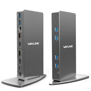 WAVLINK USB-C DisplayLink �����A���~�j�E��Ultra HD 5K���j�o�[�T���h�b�N