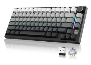 ATTACK SHARK X820ULTRA �Q�[�~���O�L�[�{�[�h���J�j�J�L�[�{�[�h 75%�z�� ����/�L��/BT 3���[�h ���j�A��