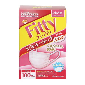 [�t�B�b�e�B]fitty�V���L�[�^�b�`���S���ӂ��100��(�s�D�z/50��x2��)��s�D�z�}�X�N(�����ɂ��Ȃ�ɂ���)�g���̂�(��⏬����(��14.5cmx9cm))