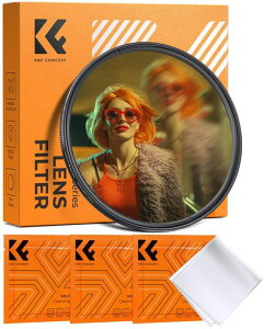 K&F CONCEPT 67mm �Б��g���[���t�B���^�[ �v���Y���t�B���^�[ ������ʃt�B���^�[