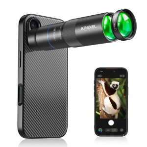 �yiPhone17��p�P�[�X�t���z APEXEL 10X�X�}�z�]�������Y 200mm�X�}�z�}�N�������Y �������B�e���ו��B�e���ł��� �����R�X�p �ŐVED�����Y�̗p�� �R���p�N�g�Ōy�� �����^�шՂ�
