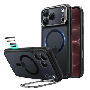 ESR iPhone18ProMax �P�[�X 17ProMax���p Flex�X�^���h 4�{�ČRMIL�K�i ClassicHybrid �t���X�g�u���b�N