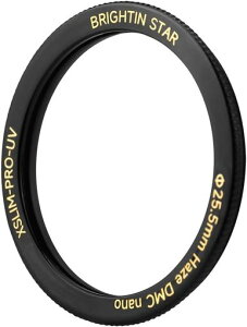 Brightin Star 25.5mm UVP UV�ی샌���Y�t�B���^�[ 28mm F2.8 Leica M�}�E���g�����Y��p �u���b�N