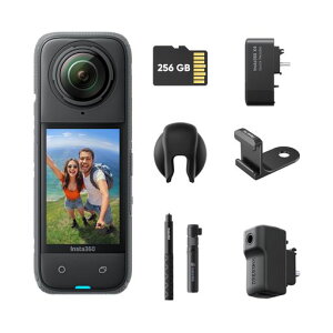 Insta360 X4-8K�h��360�x�J�����A4K�L�p����A�����Ȃ����B��_���ʁA���E�������Y�K�[�h�A135���̘A���B�e�\�ȃo�b�e���[�AAI�ҏW�A��u���␳�A�X�|�[�c/���s/�A�E�g�h�A���� - �N���G�[�c