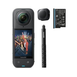 �y�����������񈤗p�zInsta360 X5 �X�^�[�^�[�E�L�b�g |8K�Ή��E�h���E360�x�S�i�J����|��i�ɋ����g�����Ȃ����B��_�h�Ή��E��u���␳�E���������Y&�����ԃo�b�e���[����!