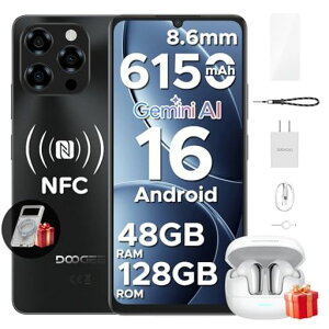 �yAndroid16 SIM�t���[ �X�}�z�E���؃Z�b�g�zDOOGEESmart Note58 �X�}�z �{�� ���C�����XBluetooth�C���z���t�� 48GB+128GB 2TB�g�� �X�}�[�g�t�H�� 90Hz 6.75�C���` HD+���� 16MP