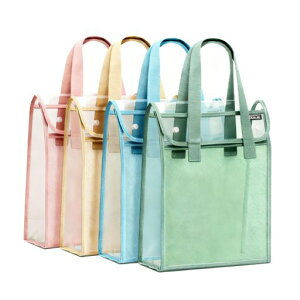 siawadeky�N���A�t�@�C���P�[�X�t�@�C���o�b�O4�F4�Z�b�gA4�T�C�Y�h�L�������g�z���_�[PVC�f�ގ�񂰕t���{�^�����J�N���A�o�b�O�h����e�ʂ���������[�P�[�X�w�Z�I�t�B�X���ސ����c