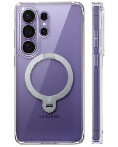 TORRAS Galaxy S26 Ultra �p �P�[�X Ostand Q3 Spin 360°��_��] �[���}�C�� �X�^���h �N���A Magsafe�Ή� 3�{�ČRMIL�K�i �w��h�~ �ϏՌ� 16N �}�O�l�b�g�t�� ���� ���΂ݖh�~