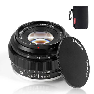 TTartisan 50mm F2 �t���T�C�Y �}�j���A���t�H�[�J�X�����Y �j�R��Z�}�E���g�J�����Ή� Z5 Z6 Z7 Z6II Z7II Z50 ZFC Z30�ȂǂɓK�� [2�N�ۏؕt]