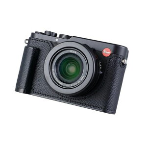 SIUTATDSH �J�����n�[�t�P�[�X Leica D-LUX 8�p�A�r���e�[�W���^���{�v�C���X�^���g�J�����ی�P�[�X �X�^�C���b�V�� �|�[�^�u�� �ϏՌ� (�u���b�N)
