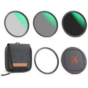 K&F CONCEPT 82mm ���C���t�B���^�[�Z�b�g CPL ND8 ND64 �t�B���^�[