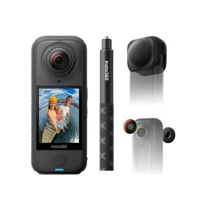 Insta360 X4 Air ���������Y�L�b�g - �y��165g 8K 360�x�S�i�J�����A�����Ȃ����B��_�A�����\�����Y�A�B�e��t���[�~���O�A�E�C���h�K�[�h�����A��u���␳�AAI���ڃA�v��