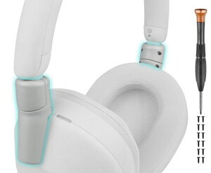 SOULWIT �w�b�h�Z�b�g ���� �X���C�_�[ for Sony WH-1000XM5 �p �w�b�h�o���h ���� �q���W - �V���o�[