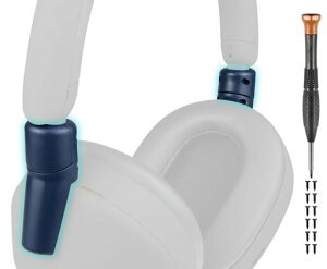 SOULWIT �w�b�h�Z�b�g ���� �X���C�_�[ for Sony WH-1000XM5 �p �w�b�h�o���h ���� �q���W - �~�b�h�i�C�g�u���[