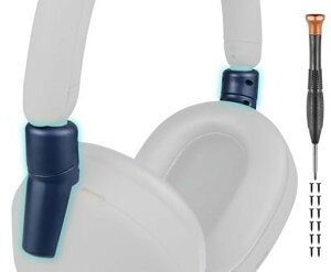 SOULWIT �w�b�h�Z�b�g ���� �X���C�_�[ for Sony WH-1000XM5 �p �w�b�h�o���h ���� �q���W - �~�b�h�i�C�g�u���[