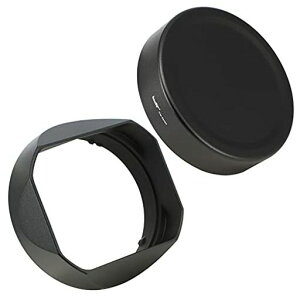 Haoge �o���l�b�g�X�N�G�A���^�������Y�t�[�h�V�F�[�h �L���b�v�t�� Sony FE 24mm F2.8 G,FE 40mm F2.5 G,FE50mm F2.5 G�v���C�������Y�p,RX1/RX1R/RX1R2/RX1R3,rx1riii m3