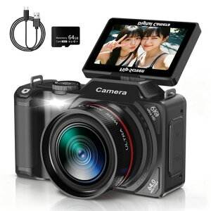 �f�W�^���J���� 6K 9600����f �f�W�J�� 18X�Y�[�� WIFI VLOG ���B�� �w�� ���S�� �y�ʃR���p�N�g �u���b�N