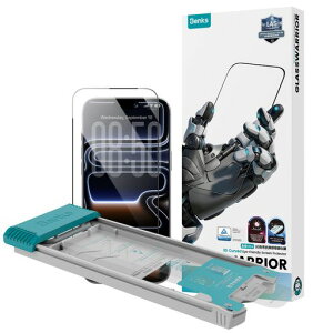 BENKS iPhone 17 Pro Max�K���X�t�B���� AR ���˖h�~ ������ 3D�ȖʑΉ� �S�ʕی� 9H+ �w��h�~ TUV�F�� �Ռ��z�� �����K���X �~�Ό��Z�p �Ό��T���O���X�Ή� �������ጸ �K�C�h�g�t�� �\��t���ȒP