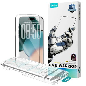 BENKS OmniWarrior iPhone 17 Pro Max�p HD�t�B���� ������ �����h�~ �ϏՌ� �Ռ��z�� �w��h�~ �C�A�h�~ �������ጸ �K�C�h�g�t�� �ȒP�\��t�� �S�ʕی� ������ �����K���X ��ʕی�t�B����(6.9�C�c