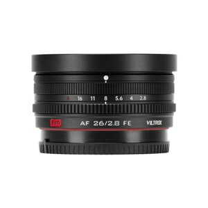 VILTROX AF 26mm F2.8 EVO FE �t���T�C�Y�Ή� Sony E�}�E���g�p ���^ �p���P�[�L�����Y ��130g �L�p�P�œ_�����Y