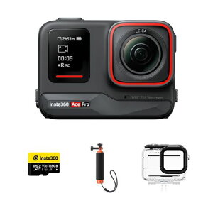 Insta360 Ace Pro - �A�N�V�����J���� �h�� 1/1.3�C���`�Z���T�[��5nmAI �`�b�v���� AI�m�C�Y���_�N�V���� ���|�I�ȉ掿 4K120fps 2.4�C���`�t���b�v���X�N���[�� ���x��AI�@�\ ������ �����A�N�V�����c