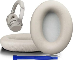 SOULWIT �V�[�v�X�L�� �C���[�p�b�h for Sony WH-1000XM3 �Ή� �N�b�V���� �݊��� �p�b�h- ���邢�V���o�[