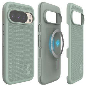 �uMagSafe�Ή��EPixelsnap�Ή��E�ČRMIL�K�i���������ς݁vTUDIA Pixel 10 / 10 Pro �Ή��P�[�X 2025�N���f���A�uMergeGrip�v��w�\�� �ϏՌ� �X���� �ϋv �ی�J�o�[ - �O���[�������[