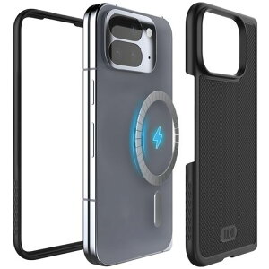 TUDIA�uPixelSnap & MagSafe�Ή��vGoogle Pixel 10 Pro Fold �p �P�[�X (2025) �uMergeGrip�v�ϏՌ� �����^PC ����~�� �y�� �g�уJ�o�[ - �}�b�g�u���b�N
