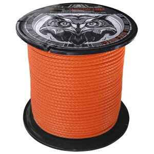 GM CLIMBING 100% �������q�ʃ|���G�`���� UHMWPE 2.2mm �X���[���C�� �j�f���x1000lb �I�����W 12-�X�g�����h�҂� �A�[�{���X�g �c���[�N���C�~���O