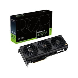 ASUS PROART GEFORCE RTX 4070 TI OC エディション 12GB GDDR6X / PROART-RTX4070TI-O12G 国内正規流通品