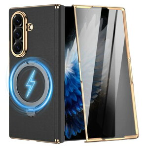 Galaxy Z Fold7 �P�[�X MagSafe�Ή� �}�O�l�b�g�X�^���h����(�u���b�N, Galaxy Z Fold7 (�`�����h�~�����K���X))