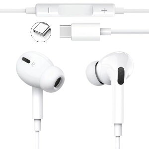 �y�������� 2026 �^�C�v c. �C���z�� �L�� �C���z�� �^�C�v c iPhone17/16/15 �Ή� USB�]C �W���b�N HiFi �d�ቹ �N���A�ʘb �}�C�N�t�� ���ʒ��� �l�ԍH�w ���ݖh�~ �h���h�� iPhone/Android/iPad