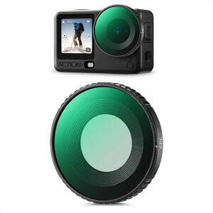 K&F CONCEPT Osmo Action 6 �p CPL�t�B���^�[ �����Y�ی�