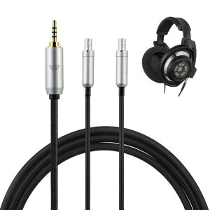 okcsc TCHD800 �w�b�h�z���P�[�u�� ���P�[�u�� �C���z���E�w�b�h�z���p SENNHEISER�p HD800S�EHD820�EHD800�ED1000�ɓK�� OFC 4�c ����2.0m 2.5mm